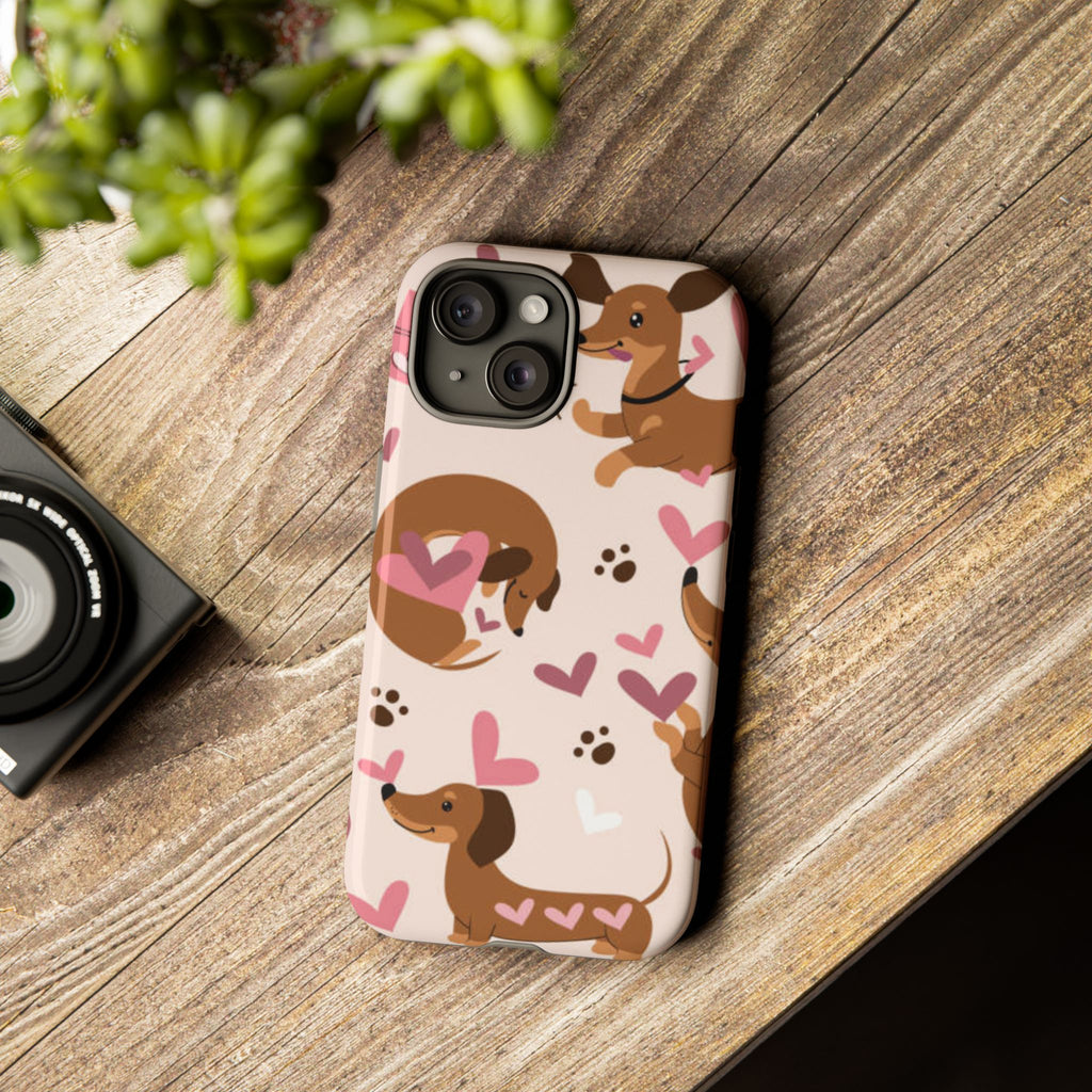Dachshund Tough Phone Case | Extra Protection for Dog Lovers