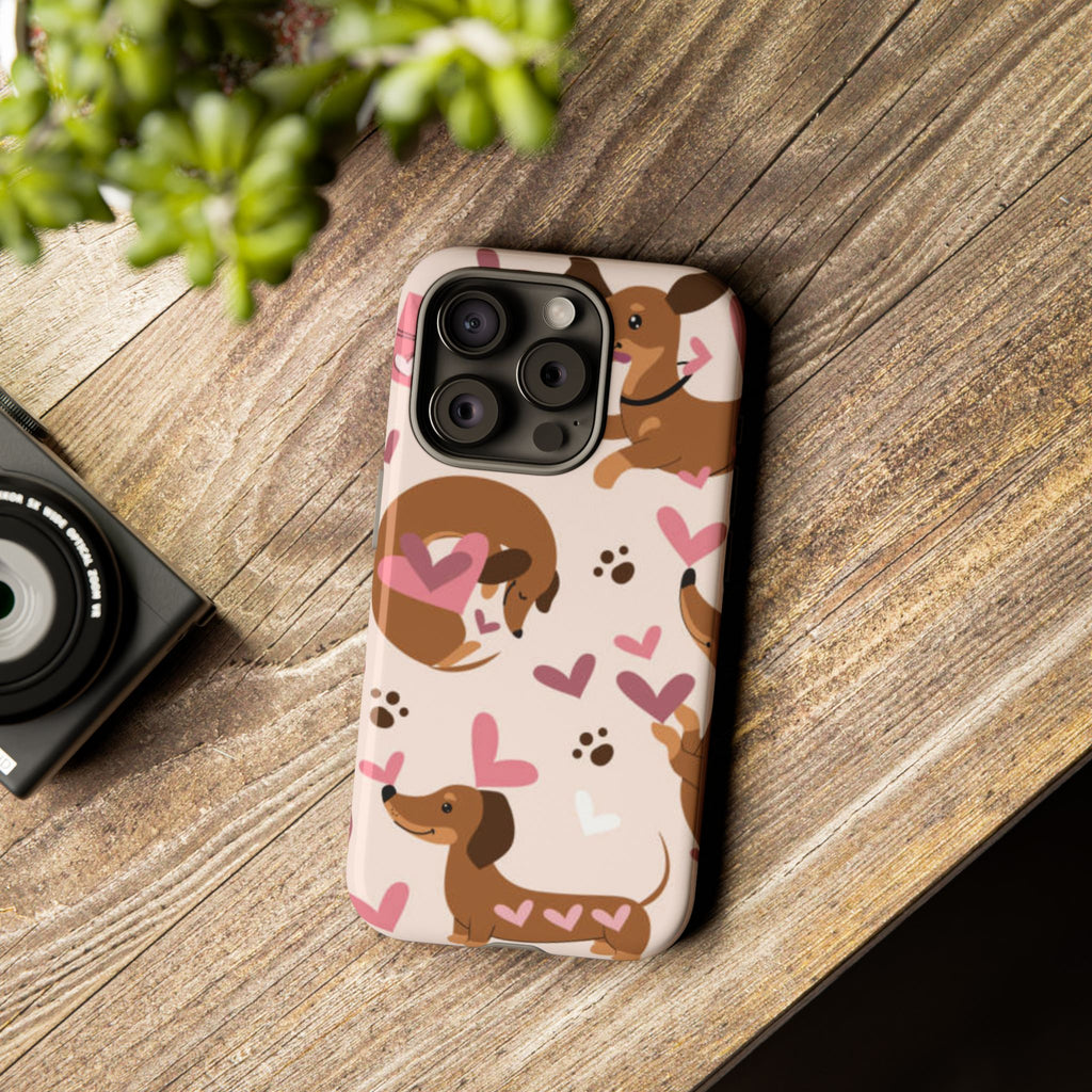 Dachshund Tough Phone Case | Extra Protection for Dog Lovers