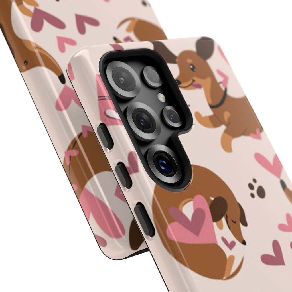 Dachshund Tough Phone Case | Extra Protection for Dog Lovers