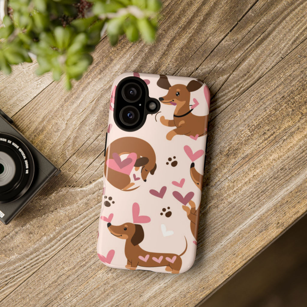 Dachshund Tough Phone Case | Extra Protection for Dog Lovers