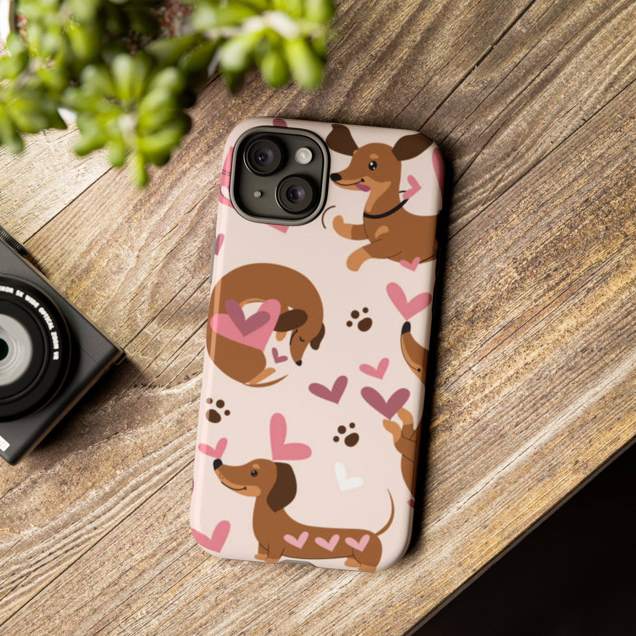 Dachshund Tough Phone Case | Extra Protection for Dog Lovers