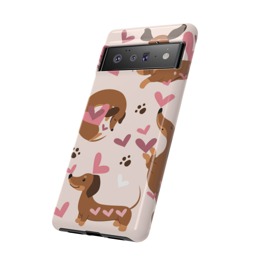 Dachshund Tough Phone Case | Extra Protection for Dog Lovers