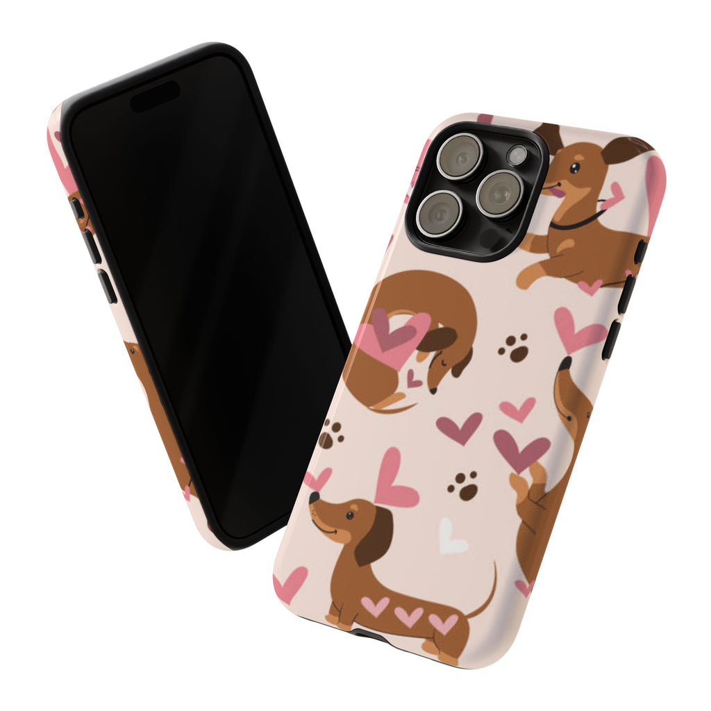 Dachshund Tough Phone Case | Extra Protection for Dog Lovers
