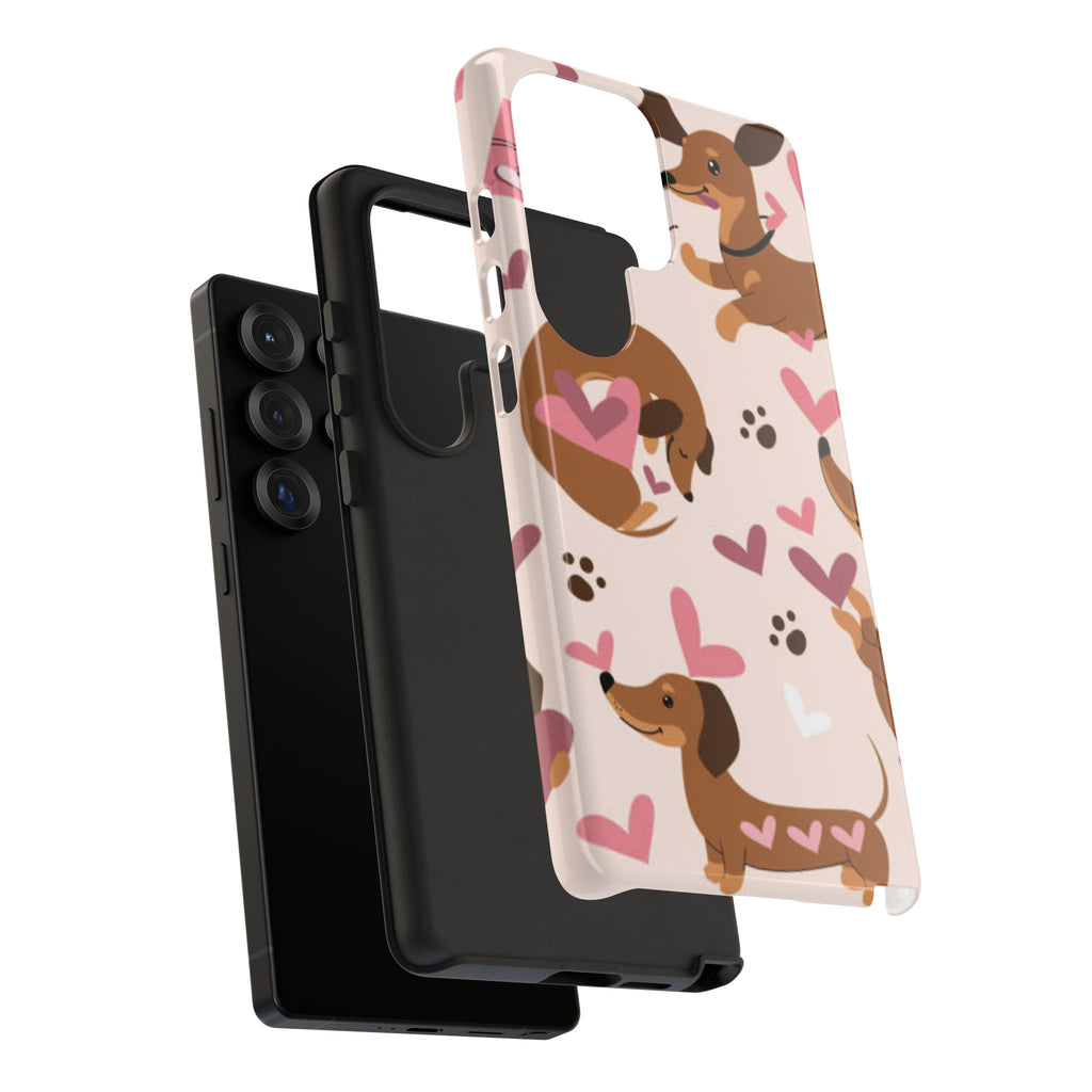 Dachshund Tough Phone Case | Extra Protection for Dog Lovers