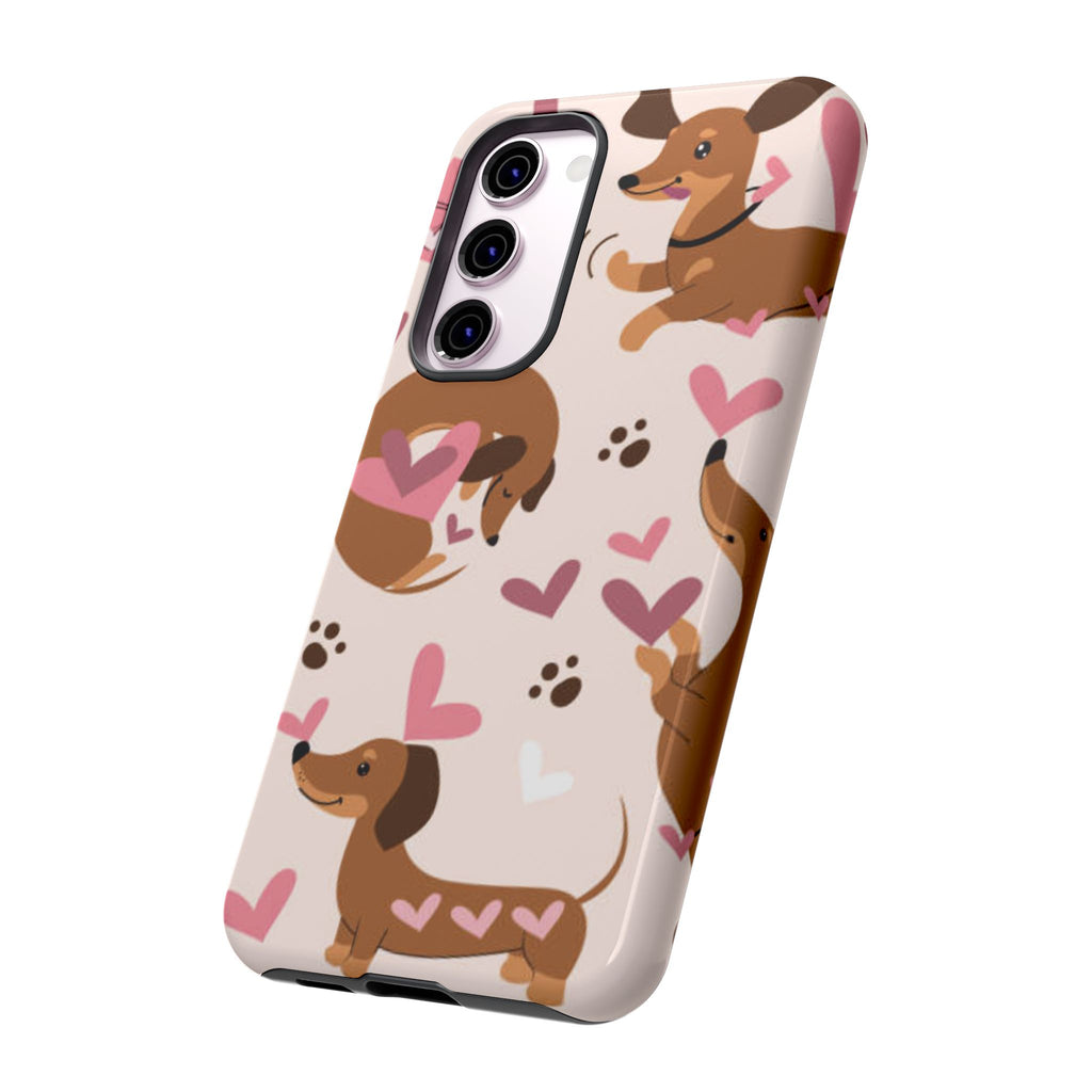 Dachshund Tough Phone Case | Extra Protection for Dog Lovers