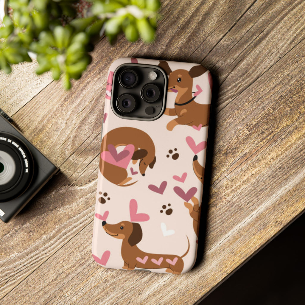 Dachshund Tough Phone Case | Extra Protection for Dog Lovers