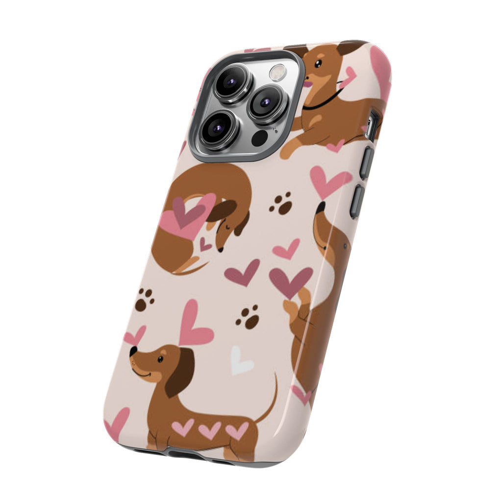 Dachshund Tough Phone Case | Extra Protection for Dog Lovers