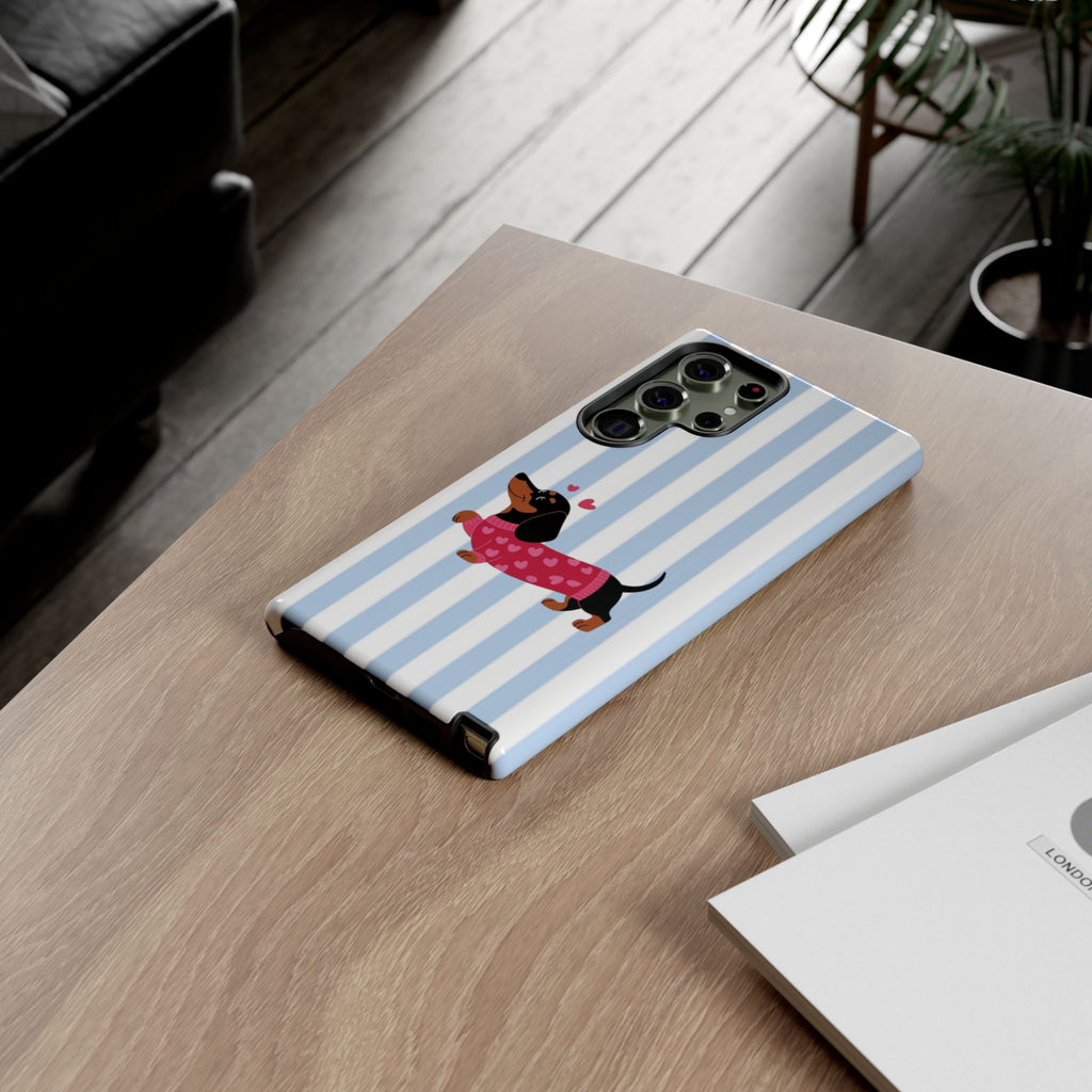 Dachshund Tough Phone Case | Extra Protection for Dog Lovers