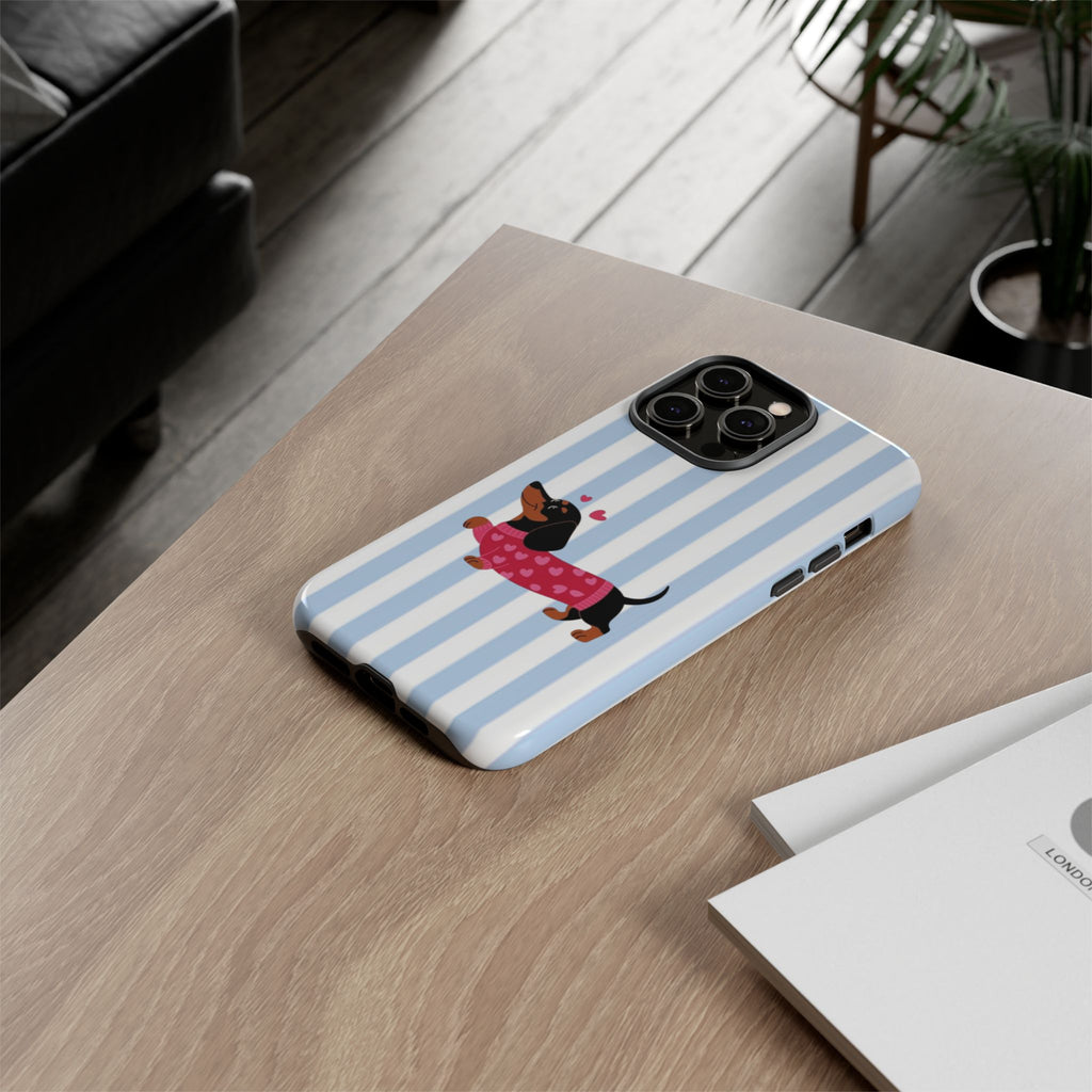 Dachshund Tough Phone Case | Extra Protection for Dog Lovers