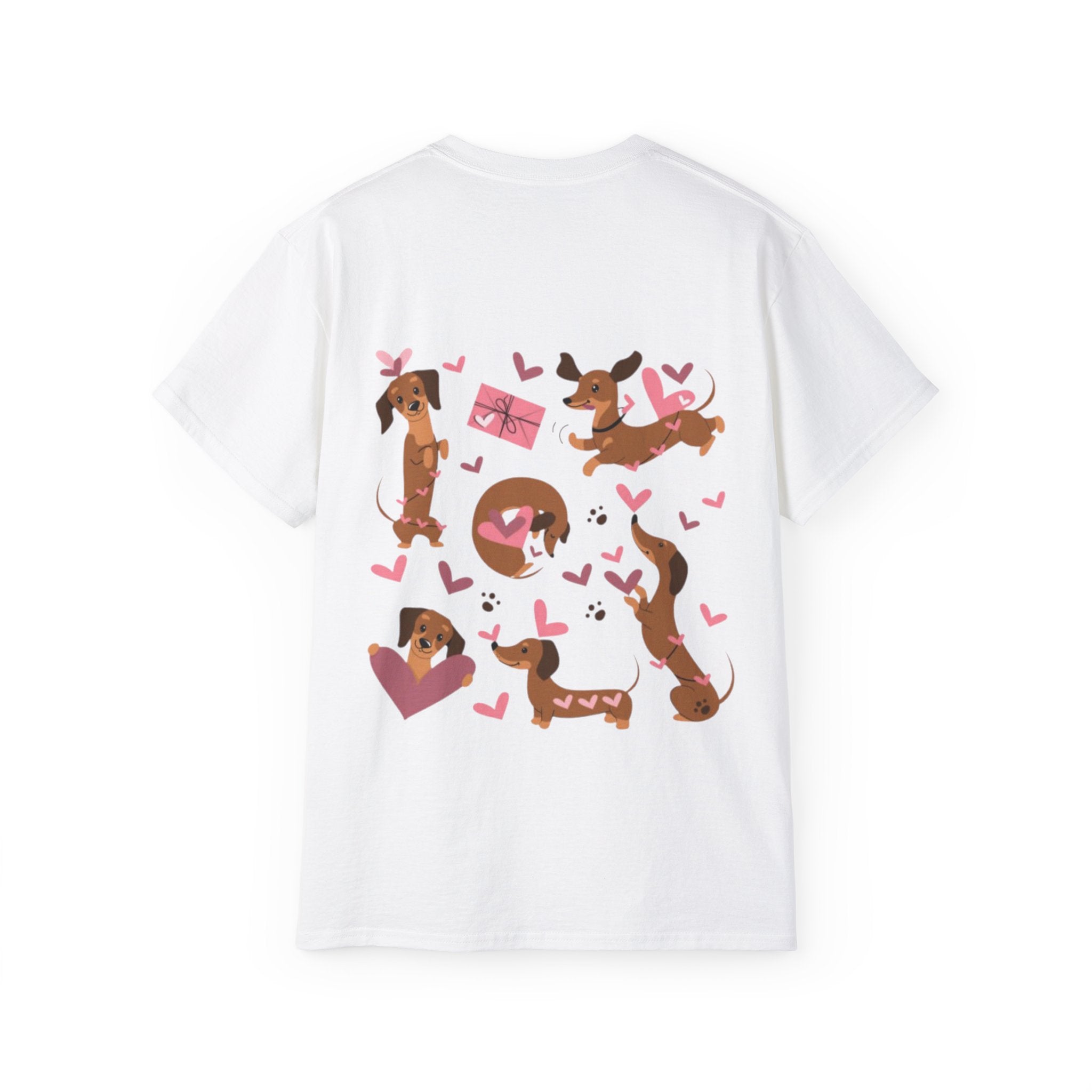 Dachshund Love T-Shirt — Cute Wiener Dog Valentines Tee