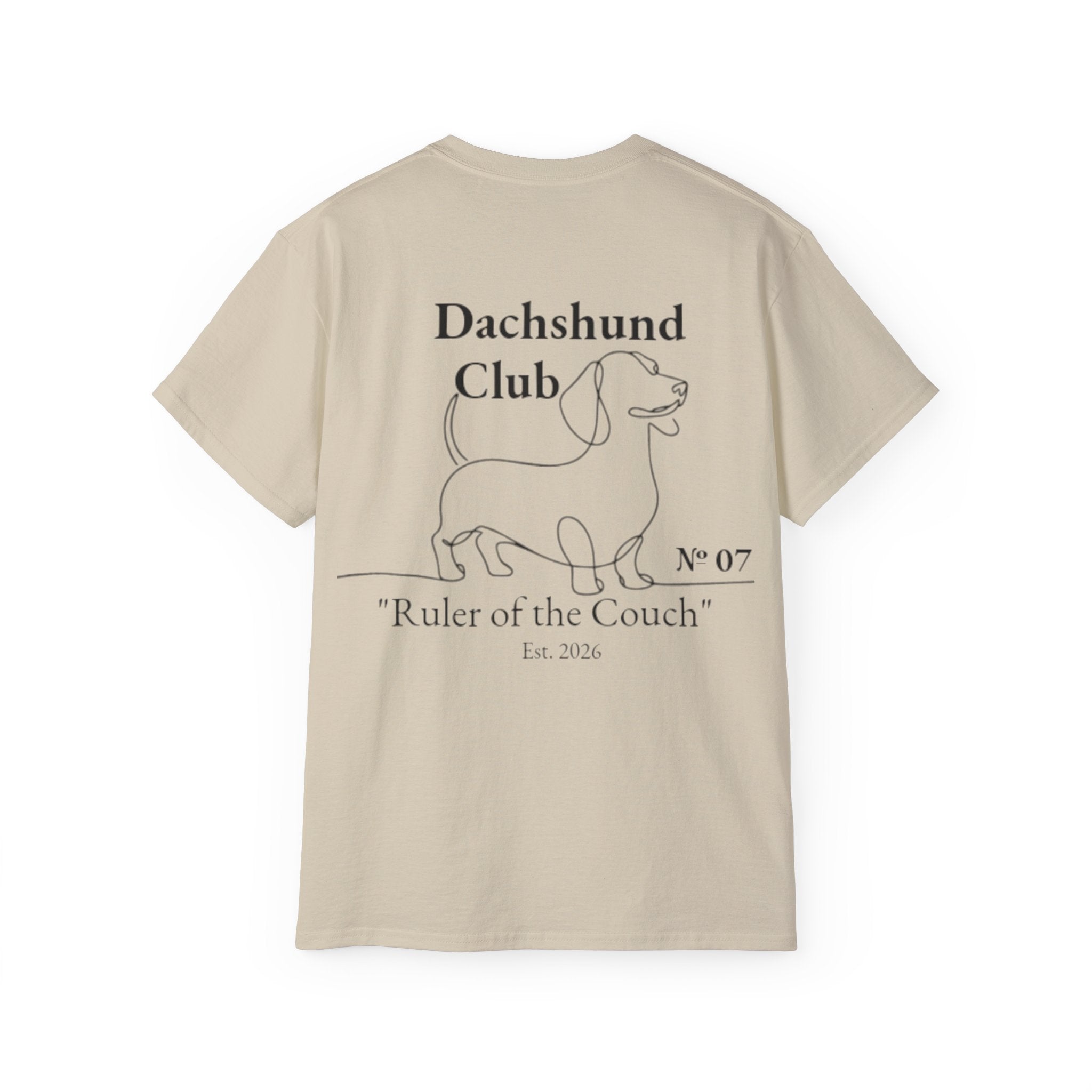 №07 "Ruler of the Couch" T-shirt