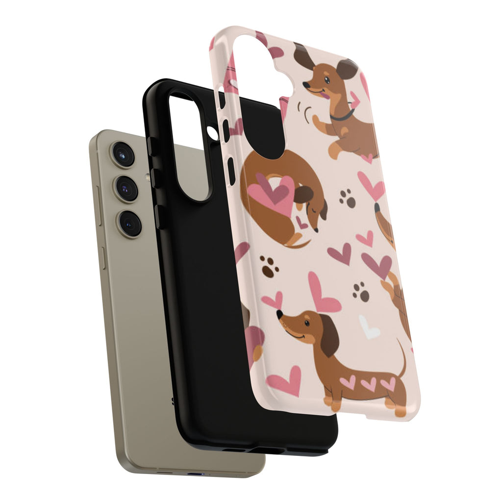 Dachshund Tough Phone Case | Extra Protection for Dog Lovers