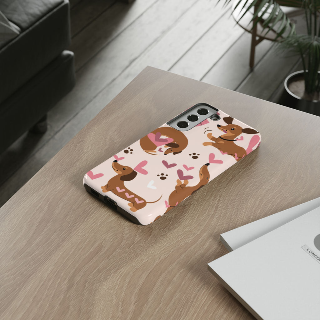 Dachshund Tough Phone Case | Extra Protection for Dog Lovers
