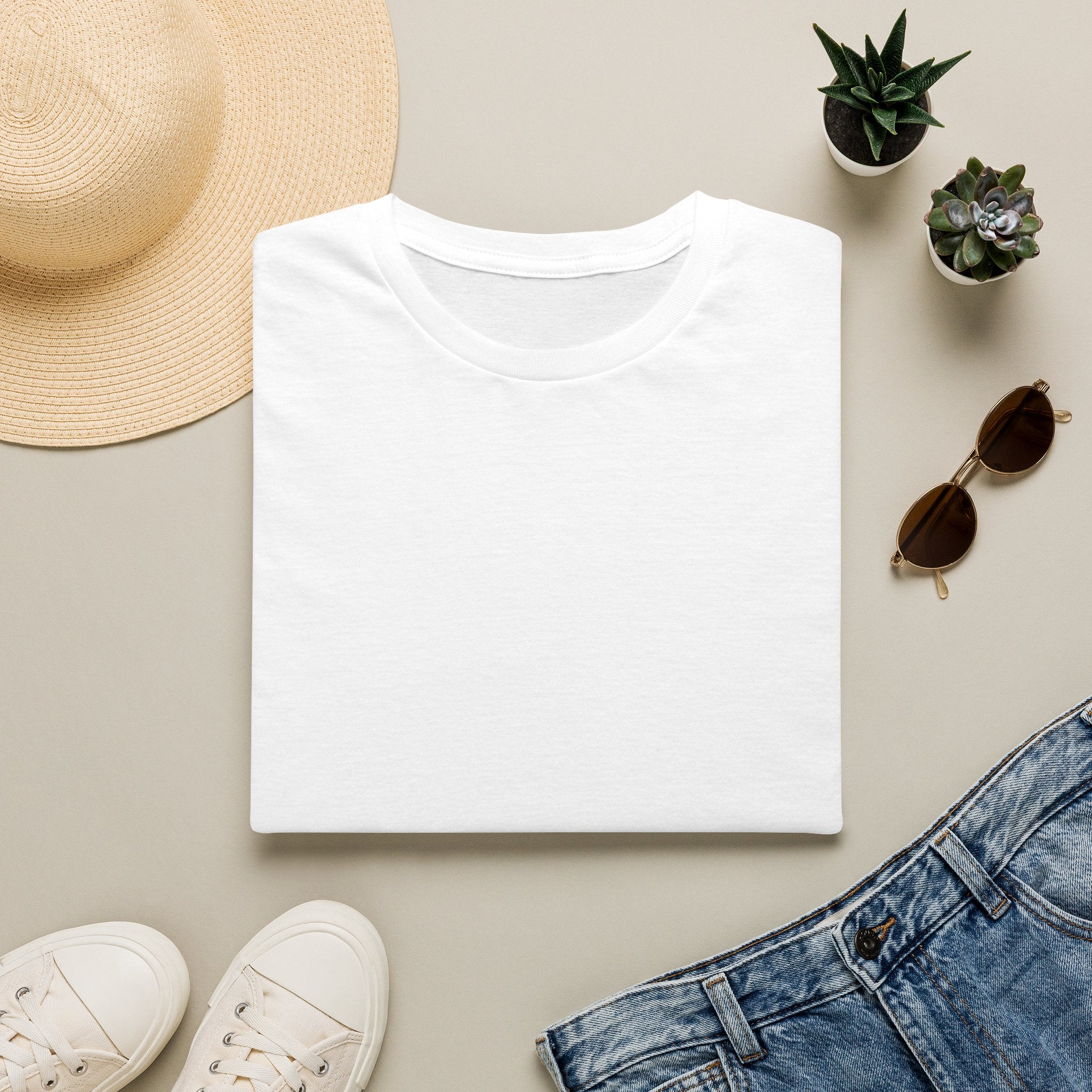 Classic White T‑Shirt | Dachshund edition