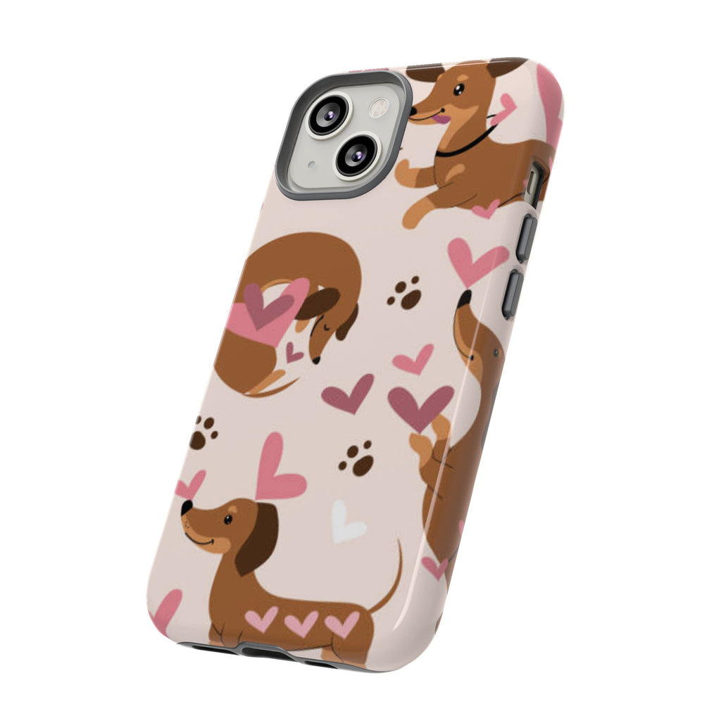 Dachshund Tough Phone Case | Extra Protection for Dog Lovers