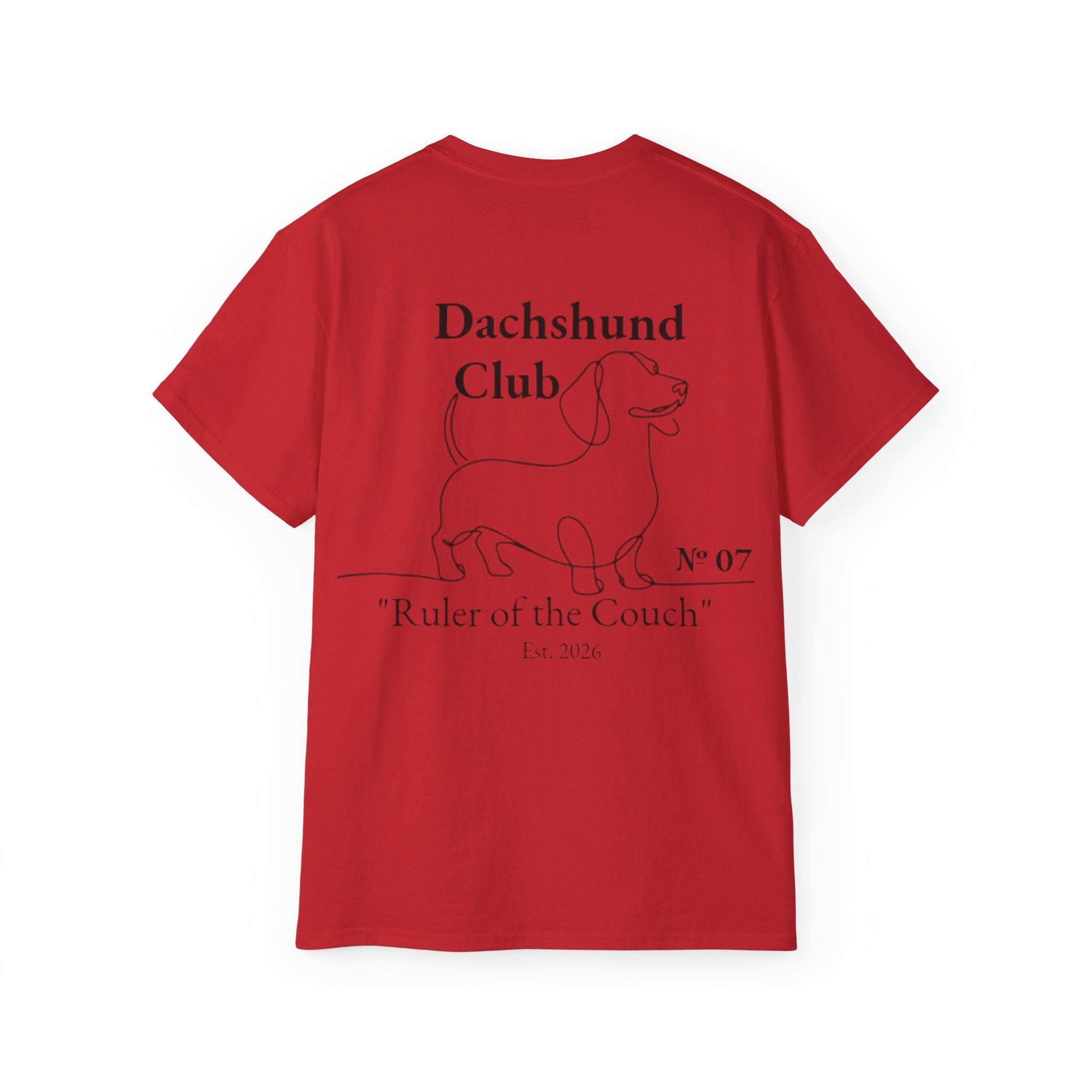 №07 "Ruler of the Couch" T-shirt