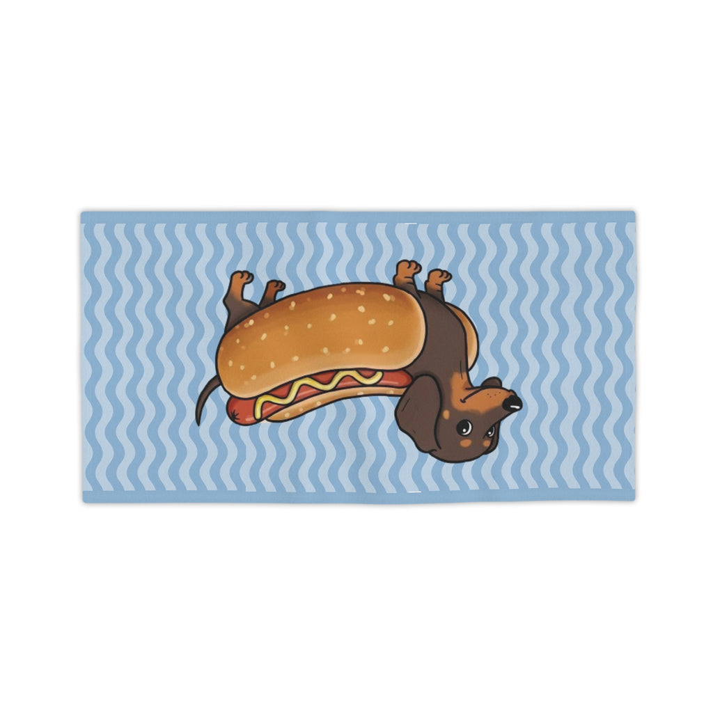 Dachshund Beach Towel | Sausage Dog Summer Vibes