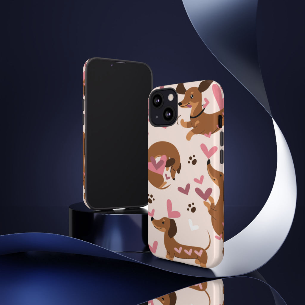 Dachshund Tough Phone Case | Extra Protection for Dog Lovers