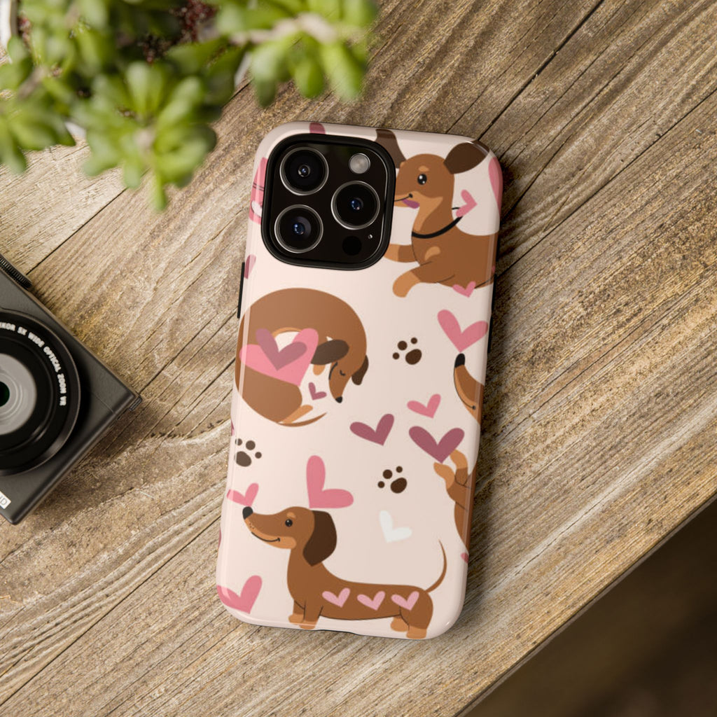 Dachshund Tough Phone Case | Extra Protection for Dog Lovers