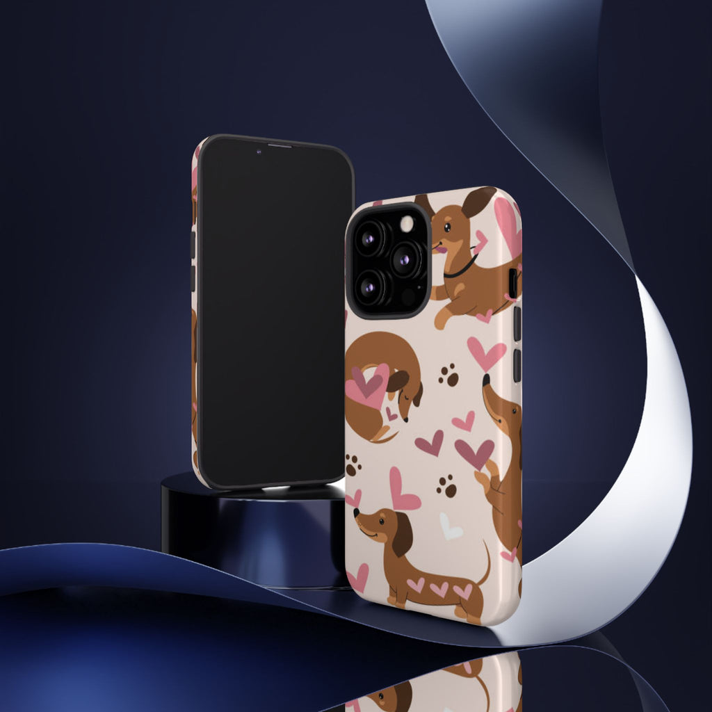 Dachshund Tough Phone Case | Extra Protection for Dog Lovers