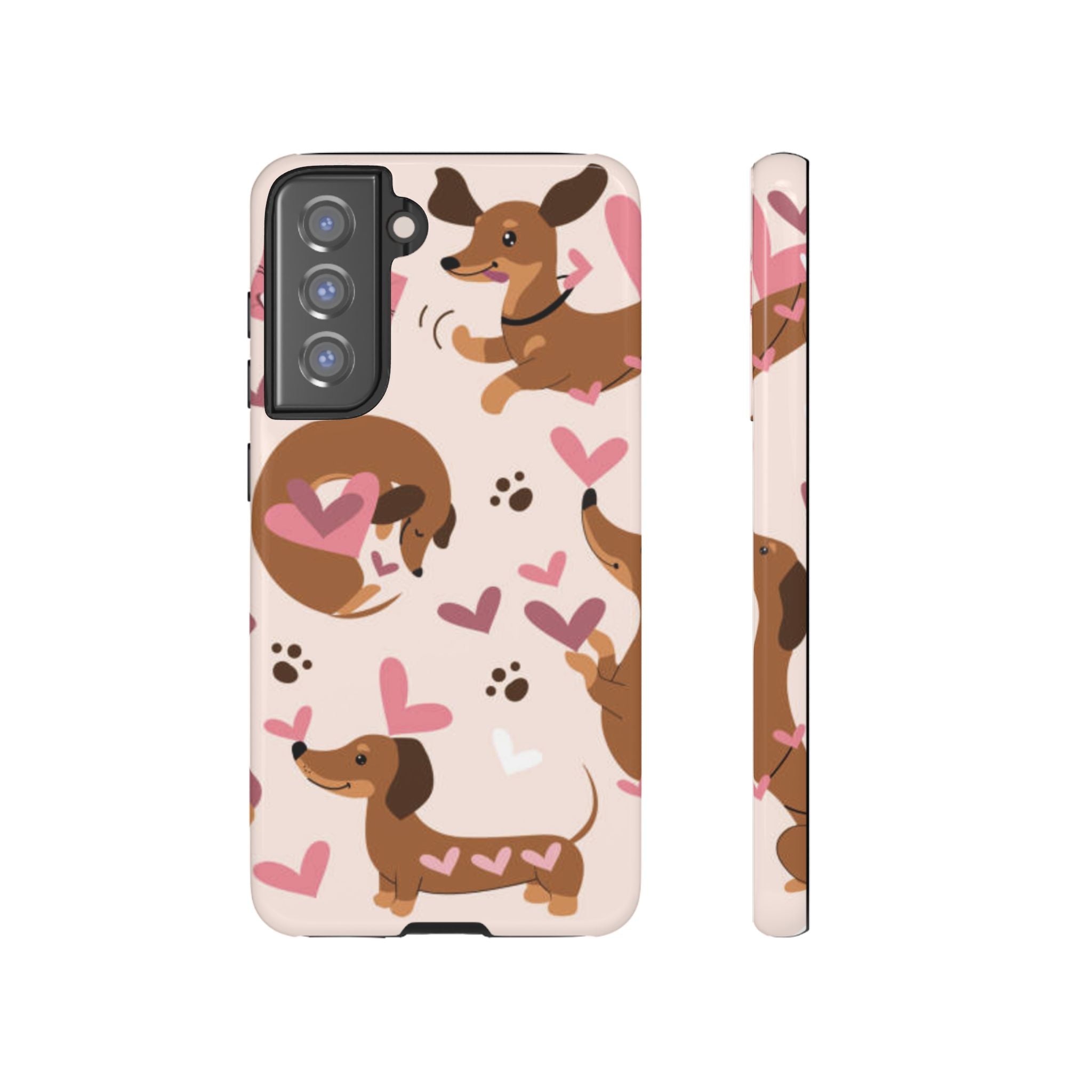 Dachshund Tough Phone Case | Extra Protection for Dog Lovers
