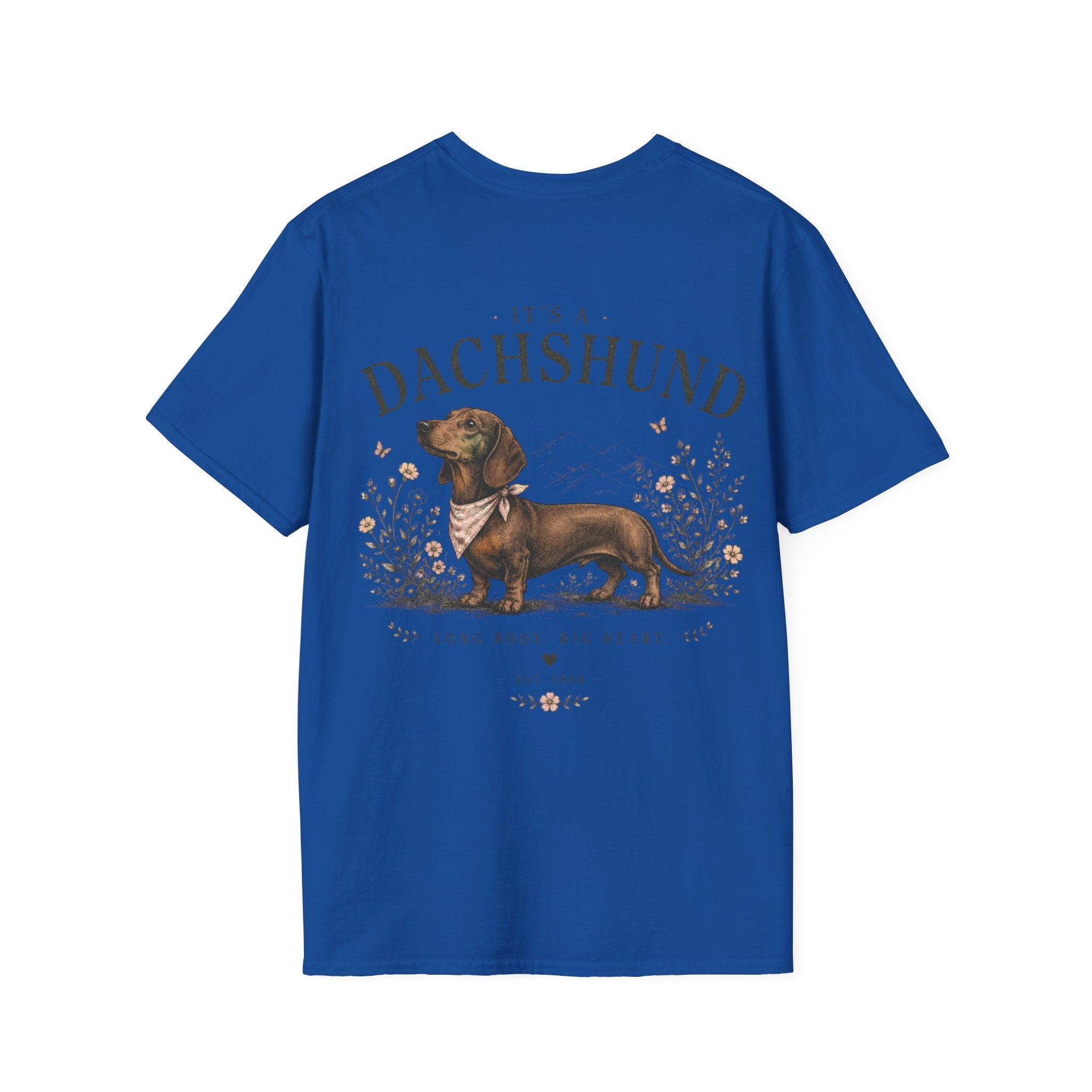 Classic White T‑Shirt | Dachshund edition