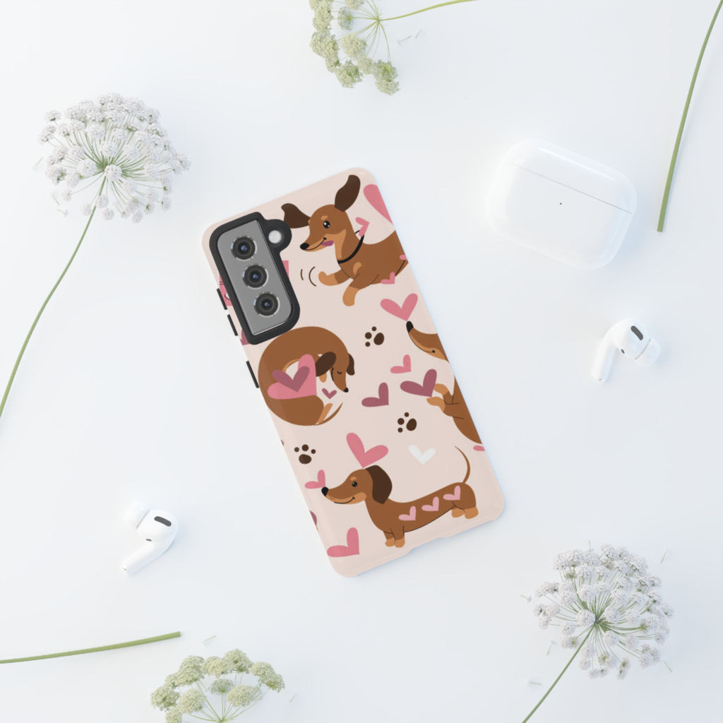 Dachshund Tough Phone Case | Extra Protection for Dog Lovers