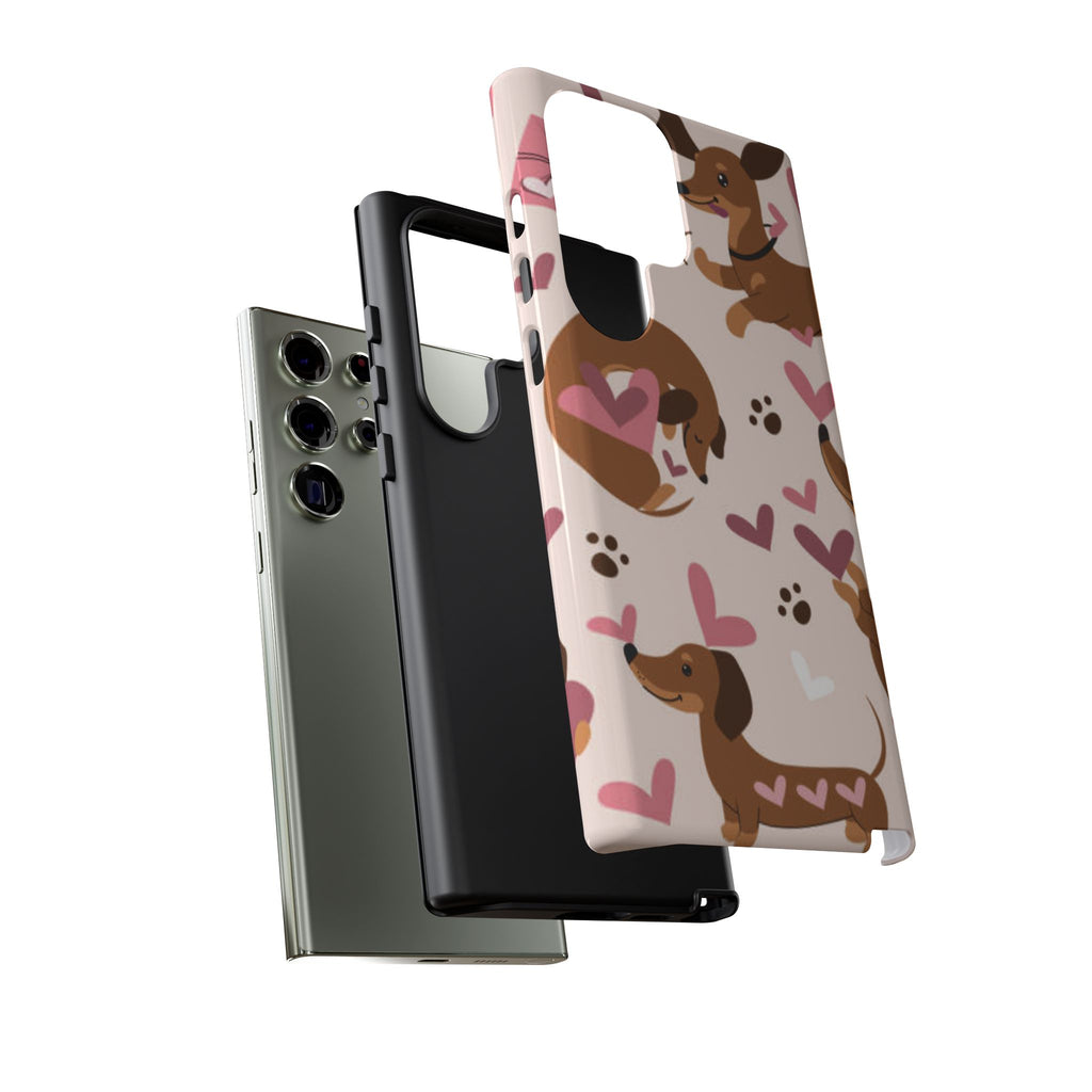 Dachshund Tough Phone Case | Extra Protection for Dog Lovers