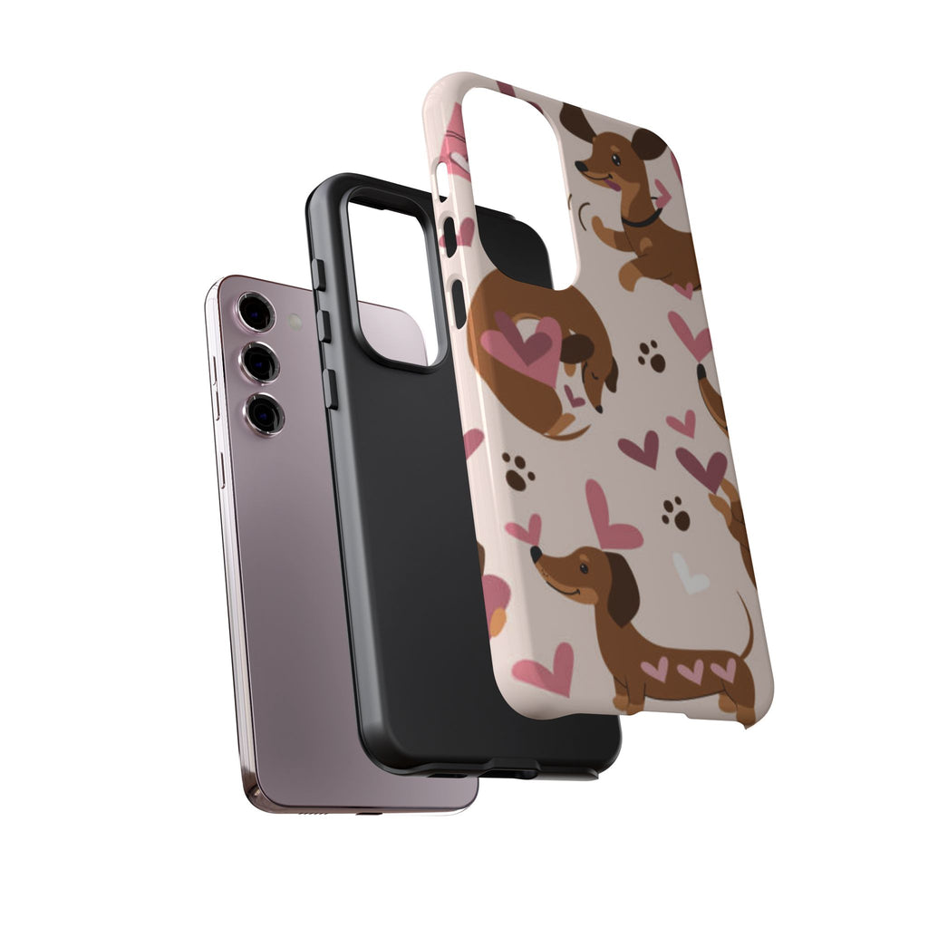 Dachshund Tough Phone Case | Extra Protection for Dog Lovers