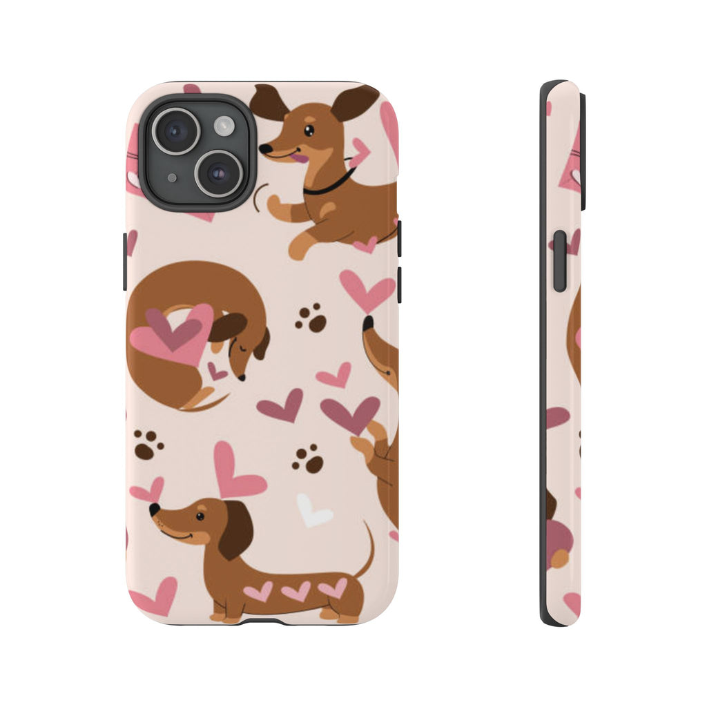 Dachshund Tough Phone Case | Extra Protection for Dog Lovers
