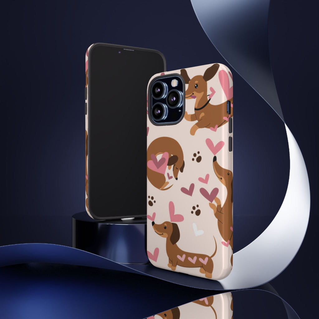 Dachshund Tough Phone Case | Extra Protection for Dog Lovers
