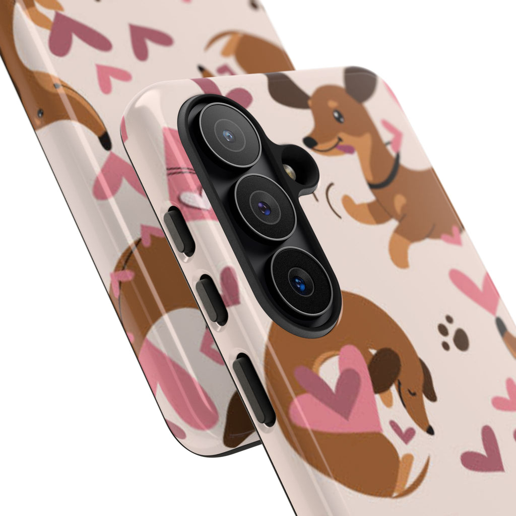 Dachshund Tough Phone Case | Extra Protection for Dog Lovers
