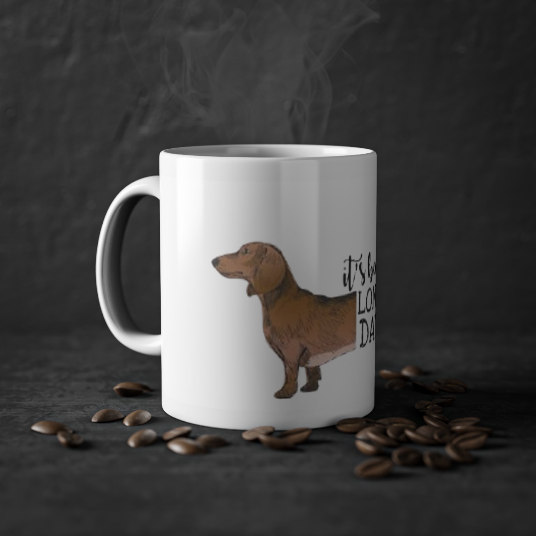 Dachshund 'It's Been a Long Day' Coffee Mug — Cute Wiener Dog Gift