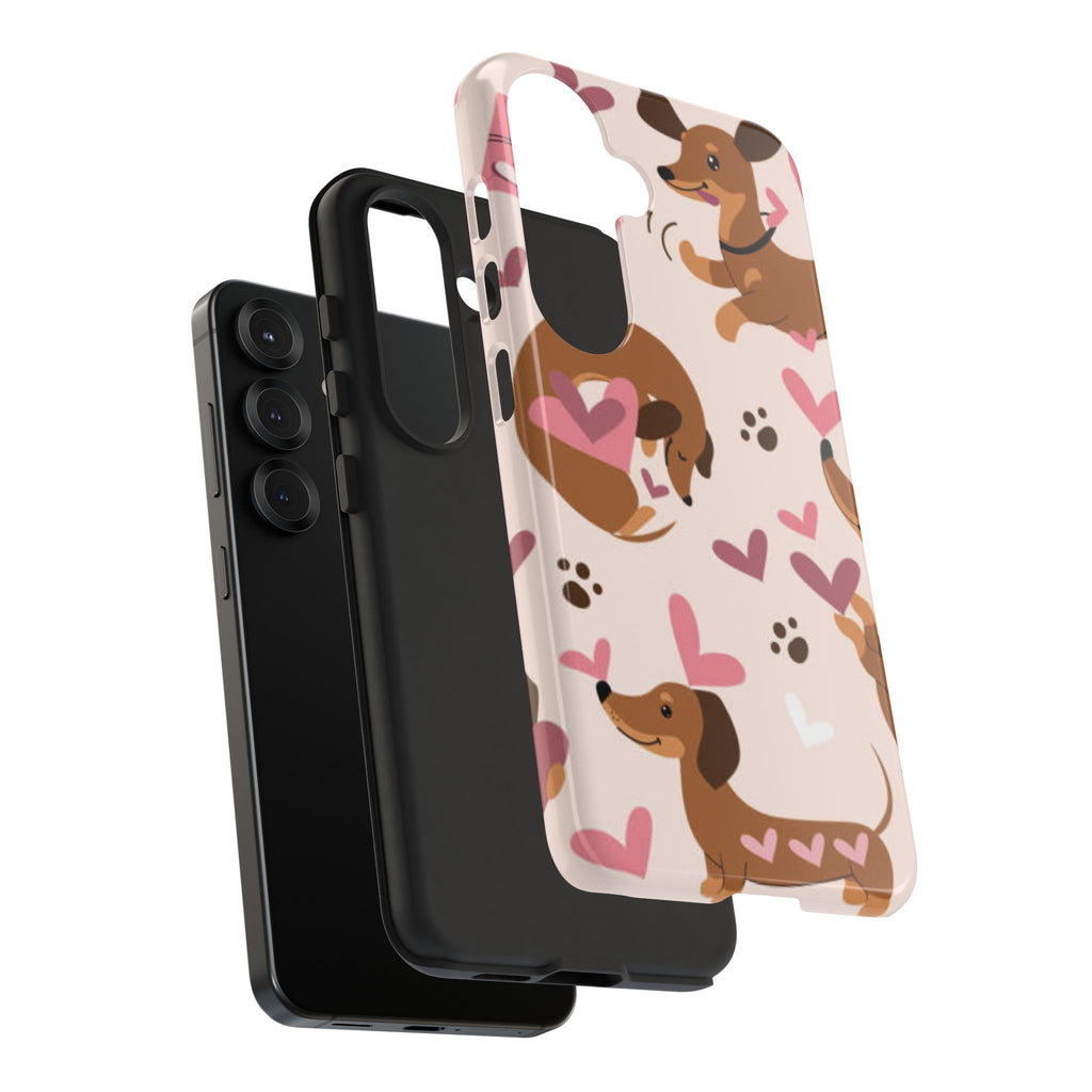 Dachshund Tough Phone Case | Extra Protection for Dog Lovers
