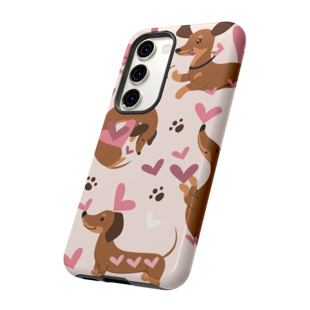 Dachshund Tough Phone Case | Extra Protection for Dog Lovers