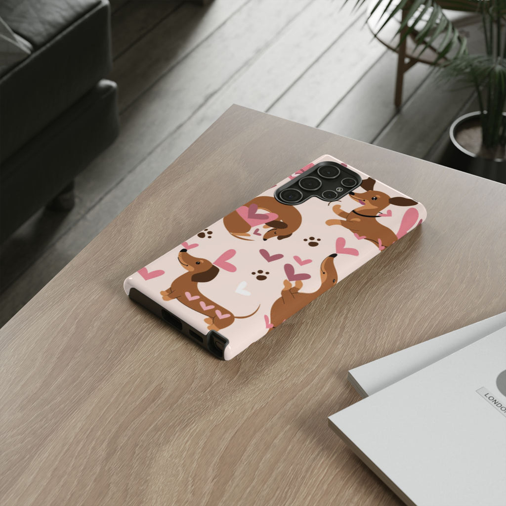 Dachshund Tough Phone Case | Extra Protection for Dog Lovers